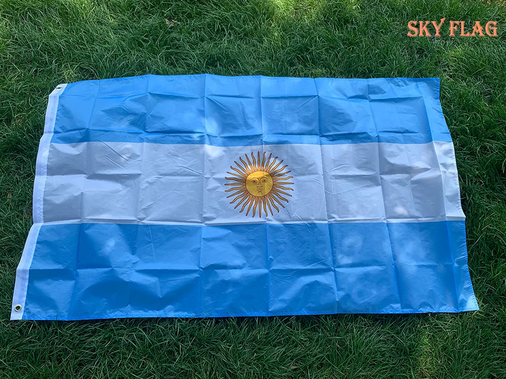 SKY FLAG Argentina Flag 90x150cm hanging polyester standard Argentine National Flag and Banner
