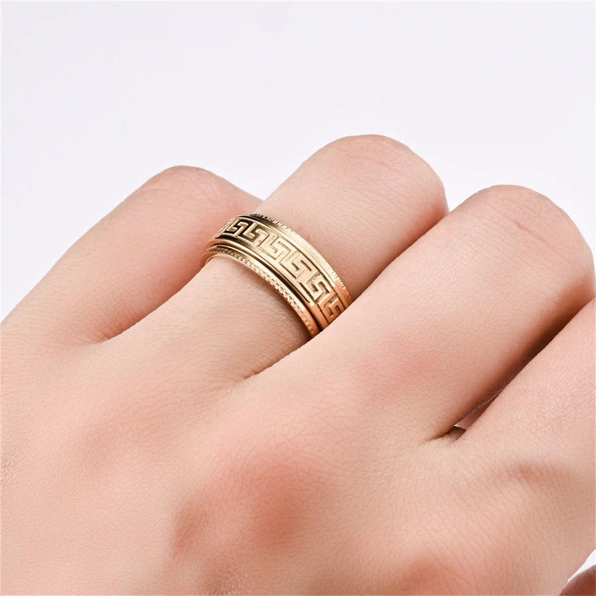 Fashion Creative Evil Dragon Eye Rings For Personality Male Punk Colors Ring Jewelry Men's Bar Night Club Accessories Gifts