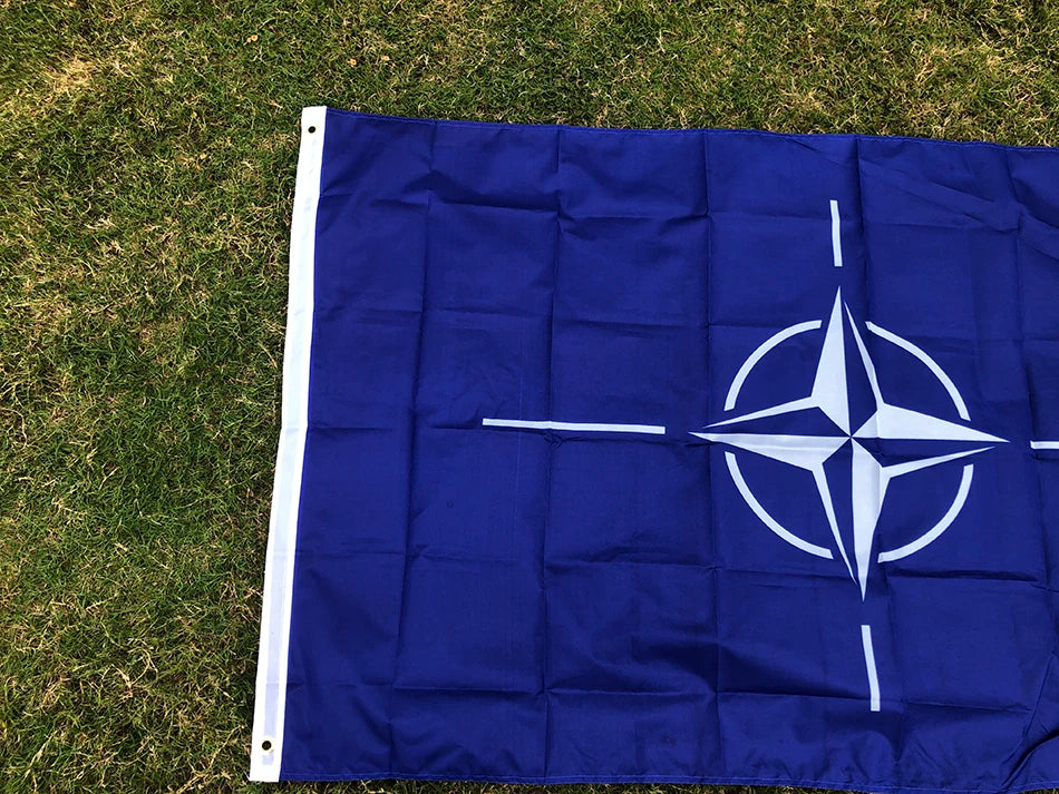SKY FLAG NATO flag 90x150cm double side printed Polyester North Atlantic Treaty NATO Flag International Organization Flag