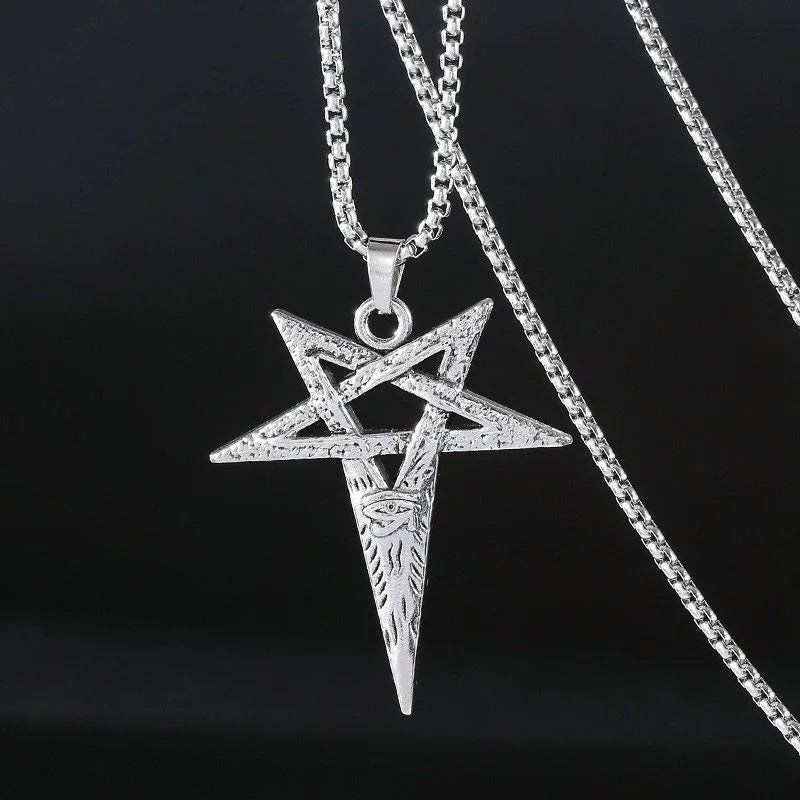 European And American Fashion Personality Retro Gothic Cross Necklace For Men And Women Street Hip-Hop Trendsetters Versatile Pe