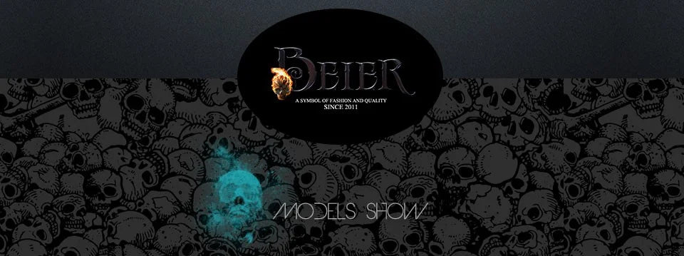 BEIER 2023 Updated 316L Stainless Steel  Skull Hand Bones Ring Paw Ring With Red Stone Punk Biker Jewelry Wholesale Gift