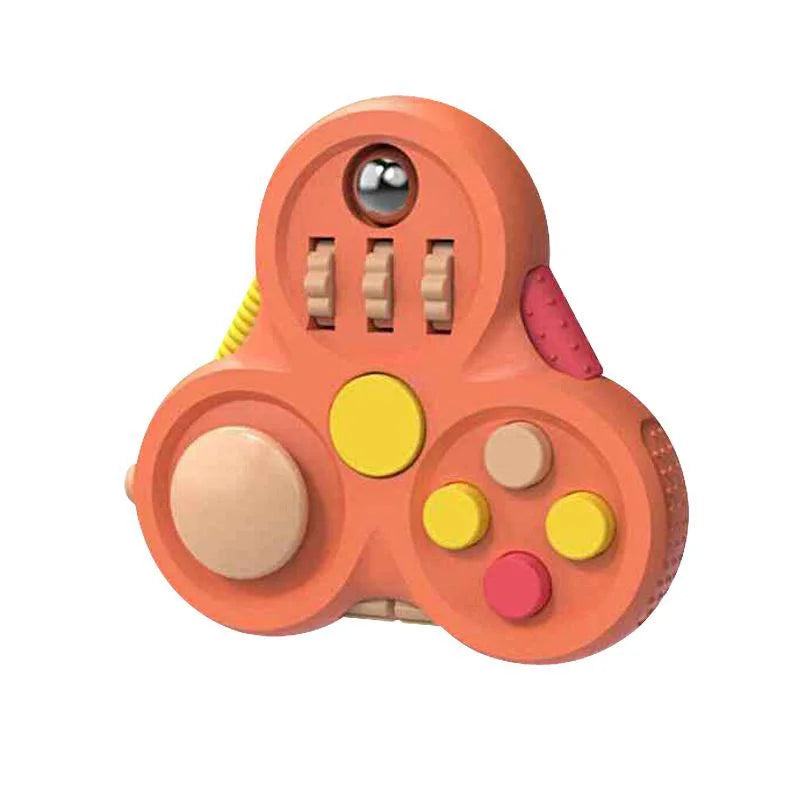 Rotating Magic Adult Antistress Fidget Toy Autism ADHD Stress Relief Fingertip Toys For Kids Fidget Orange