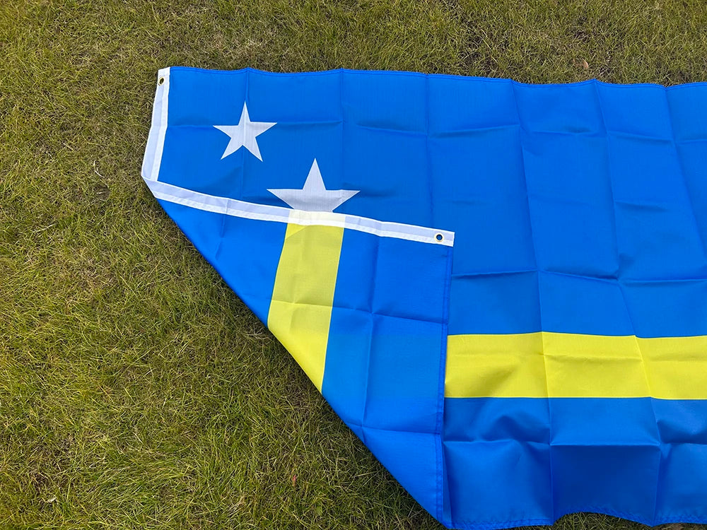 SKY FLAG Curacao Flag 90x150cm Hanging Polyester Digital Print Curacao Flag for Celebration banner