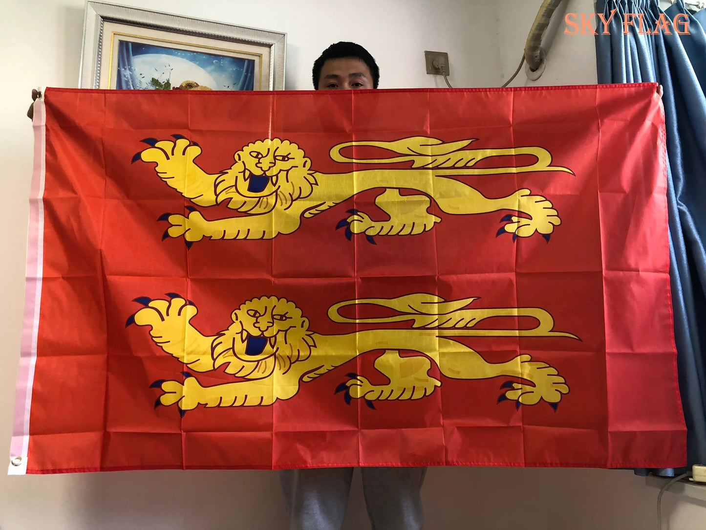 SKY FLAG 90x150cm France Basse Normandie Flag