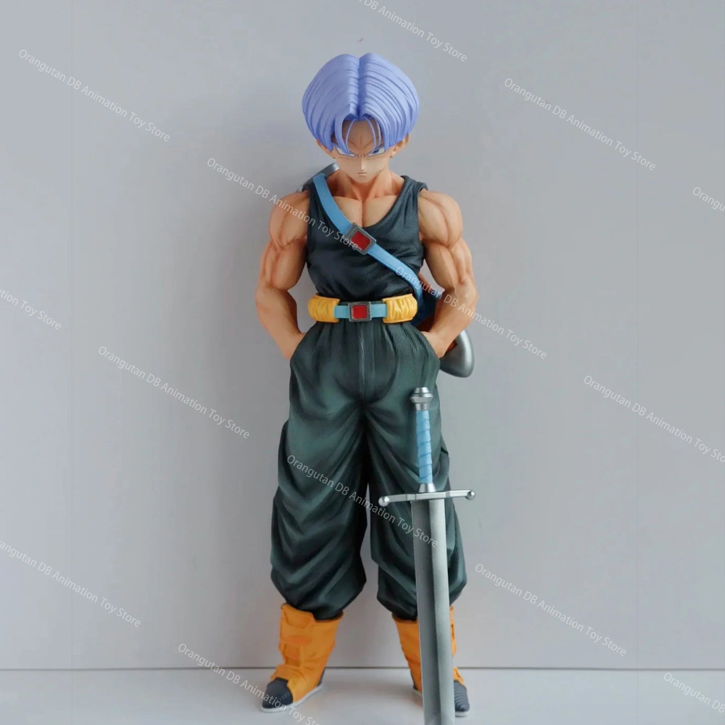 Anime Dragon Ball Z Fighters 26CM Trunks Figure Super Saiyan Future Trunks Figurine Action Figures Pvc Statue Statue Collection