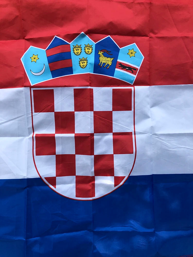 SKY FLAG Croatian National Flag 90X150CM high quality polyester hanging hr hrv Hrvatska croatia Flag indoor outdoor decoration