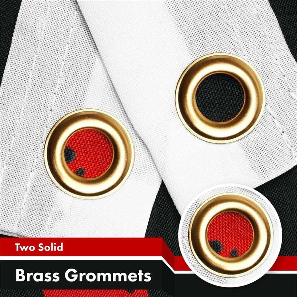 We the People American Flag 3x5 Ft 150D Polyester Historical Flag Indoor Outdoor Brass Grommets Thicker Durable LiteWeave Pro Se