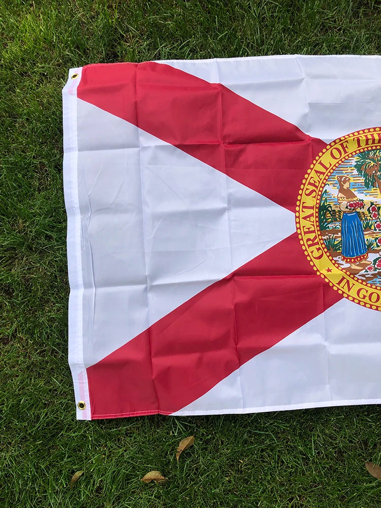 SKY FLAG Florida Flag 3x5Fts 90X150cm double side printed polyester hanging Us Usa State Florida Flag banner for decoration