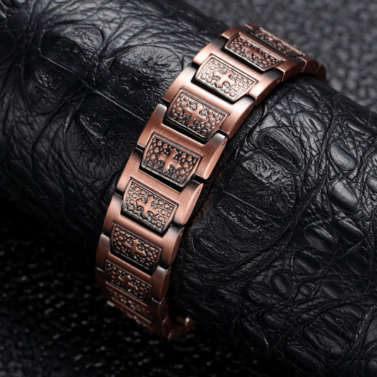 Welmag Pure Copper Bracelets For Man Magnetic Bracelet
