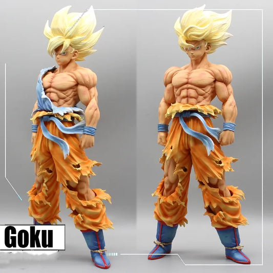 44CM Dragon Ball Z Son Goku Namek Anime Figures Super Saiyan Goku Statue PVC Action Figure Collection Model Toys Gifts