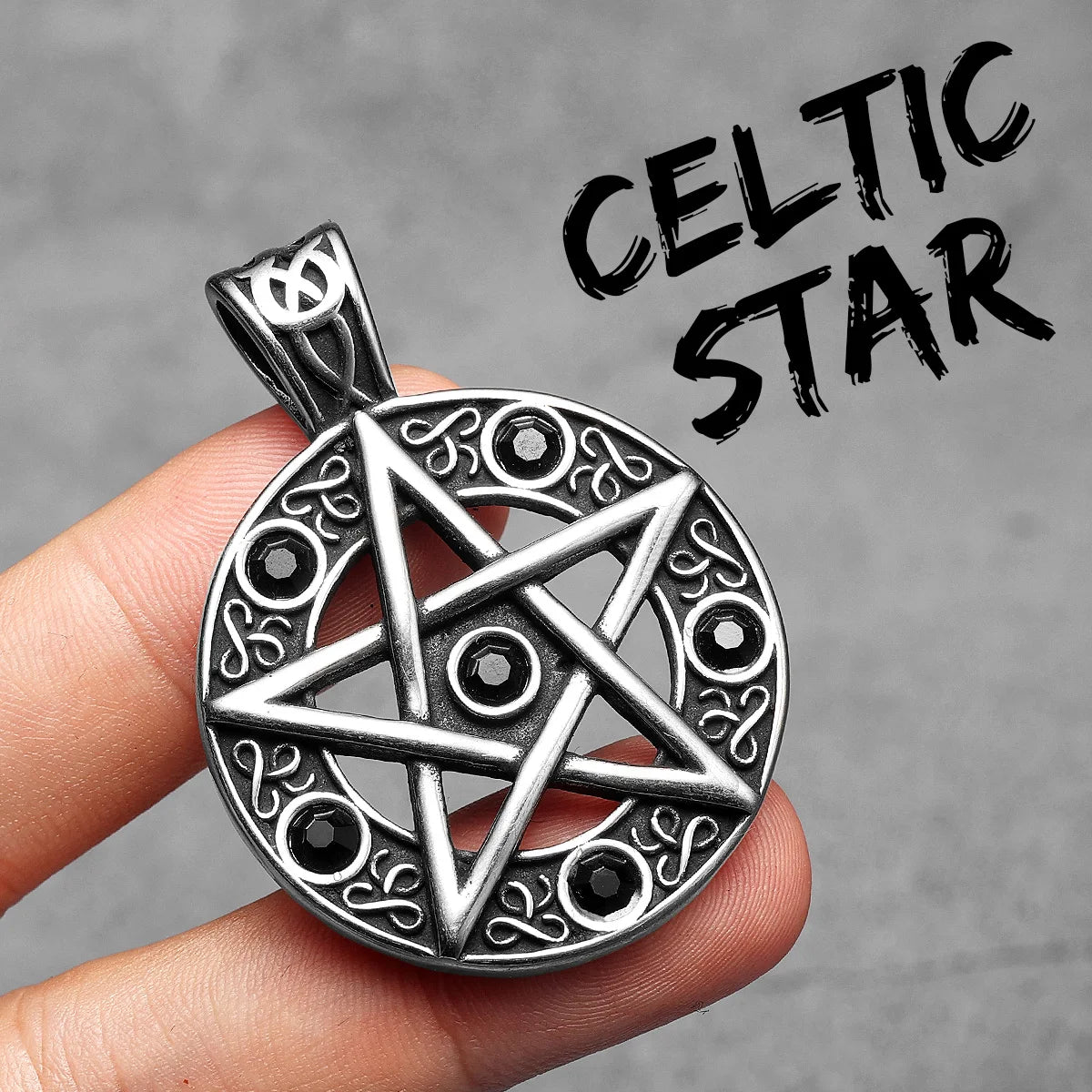 Judaism Seal of Solomon Stainless Steel Men Necklaces Pendant Chain Punk For Women Fashion Jewelry Gifts Wholesale Dropshiping