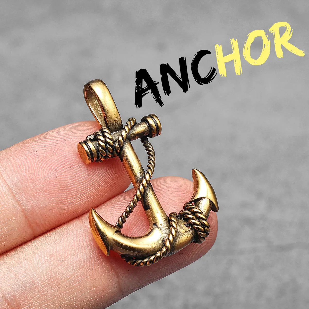 Anchor Sailor Stainless Steel Men Women Necklaces Pendants Chain Vintage Punk Rock Fashion Jewelry Creativity Gift Wholesale