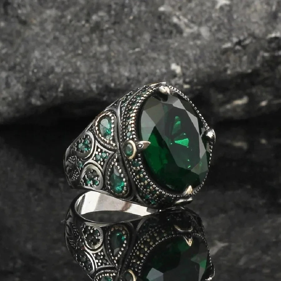New Atmospheric Men's Ring Retro Style, Fashionable Personalized Accessories Valentine's Day Gifts anillos mujer серьги женские