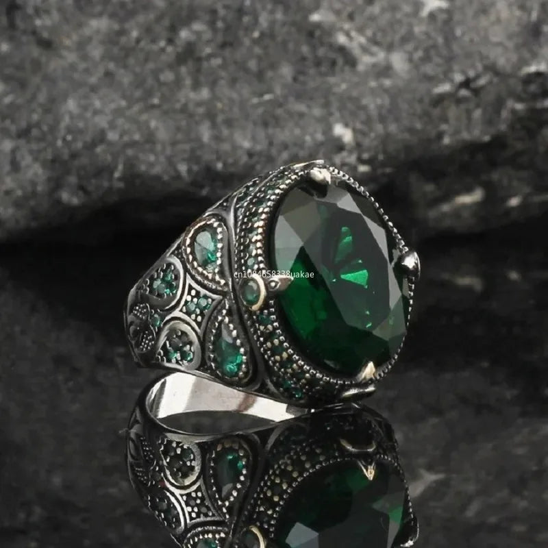 New Atmospheric Men's Ring Retro Style, Fashionable Personalized Accessories Valentine's Day Gifts anillos mujer серьги женские