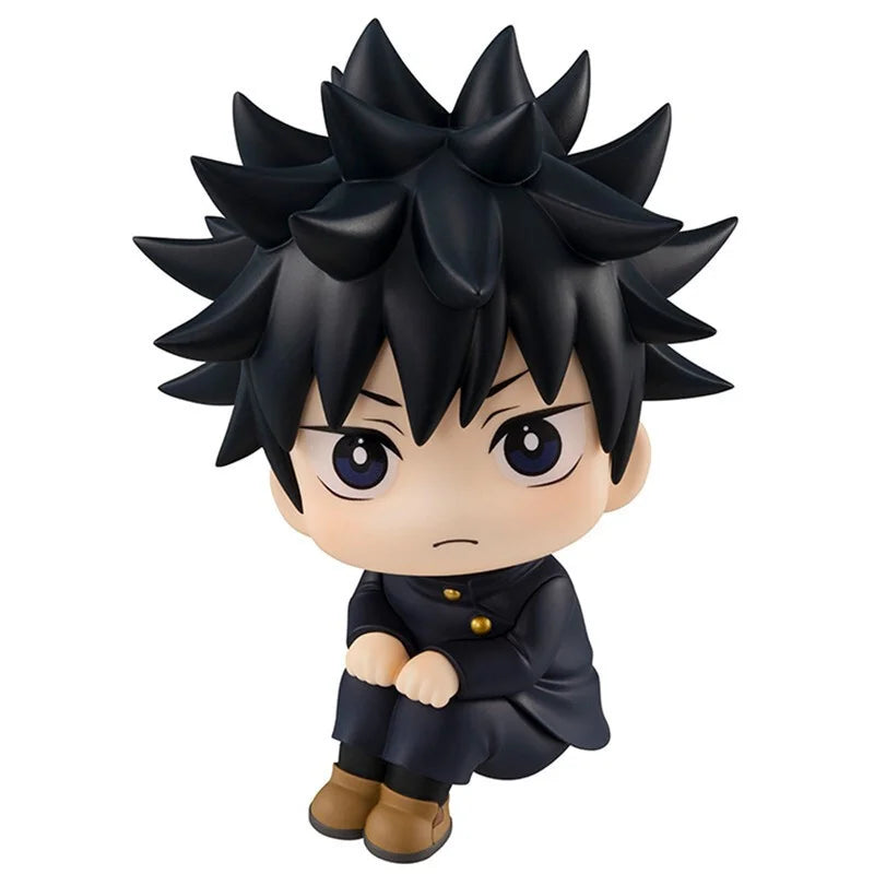 9cm Naruto Anime Figure Q Version Kawaii Figurine Car Decoration Collection Model Toy Fushiguro Megumi