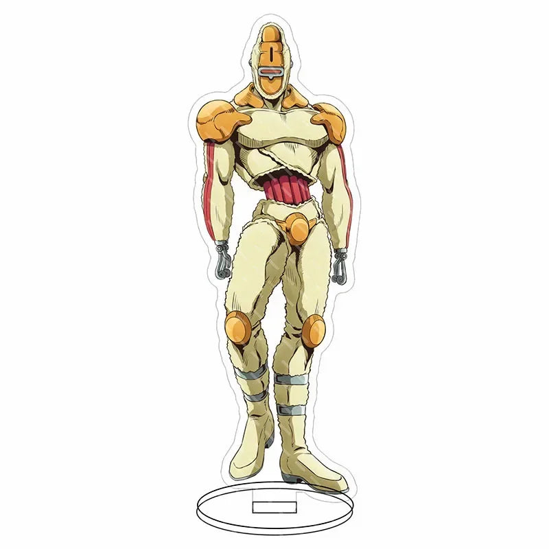 16CM Anime JoJo Bizarre Adventure Acrylic Stand Figure Model Plate Holder Cake Topper Animation Peripheral Gifts 20