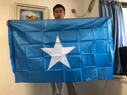 SKY FLAG Somalia flag 3ft X 5ft Somalia National flag 90x150cm polyester hanging Banner indoor outdoor home decoration