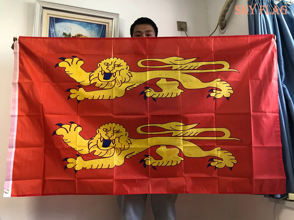 SKY FLAG 90x150cm France Basse Normandie Flag