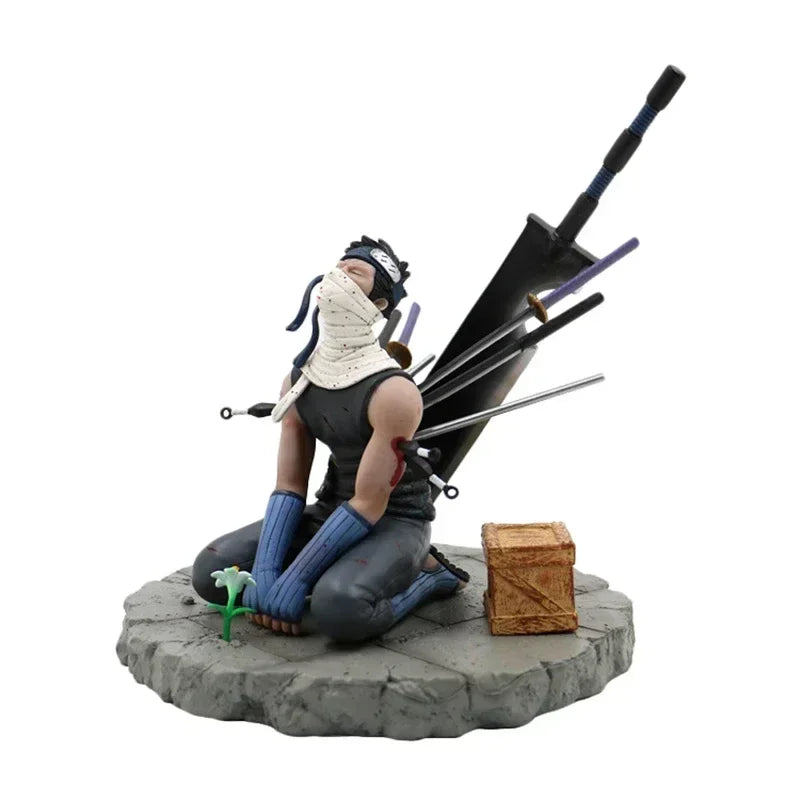 Naruto Shippuden GK Momochi Zabuza Action Figure Collectible Model Toy Kirigakure Kijin Figma Statue Toy Desktop Decoration