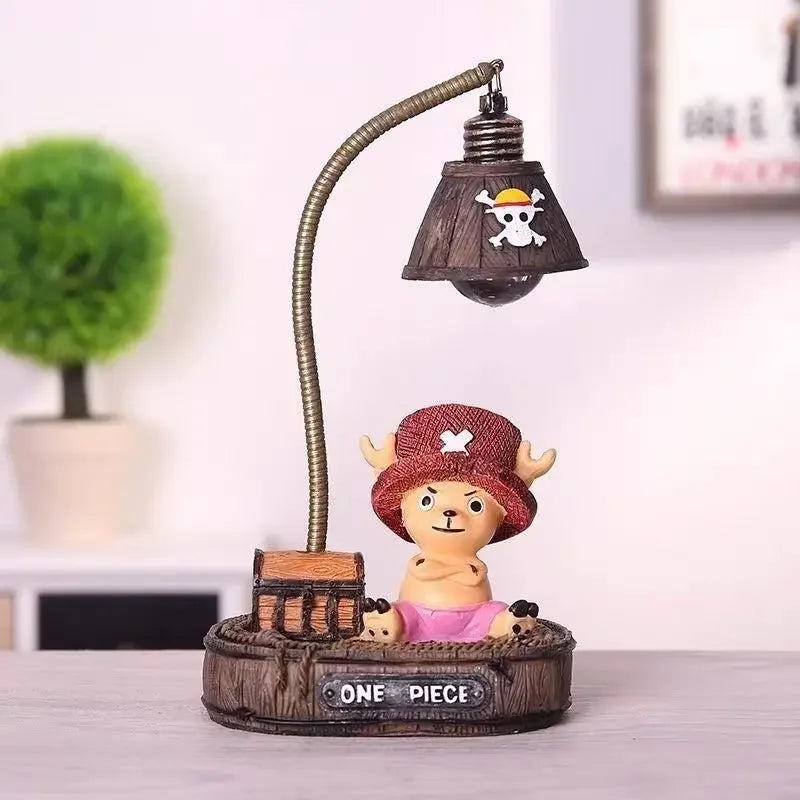 One Piece Luffy high-value animation peripheral cartoon cute desktop night light decoration learning office unisex birthday gift night light chopper