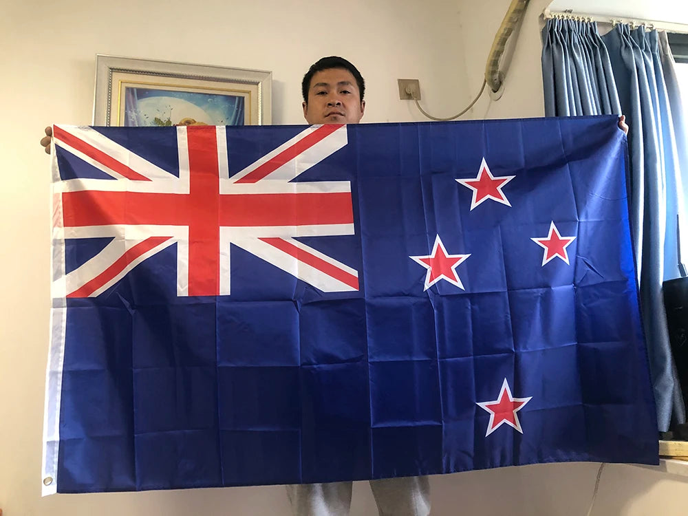 SKY FLAG New Zealand Flag 60x90cm 90x150cm high quality polyester hanging NZ NZL New Zealand Flag home decoration banner