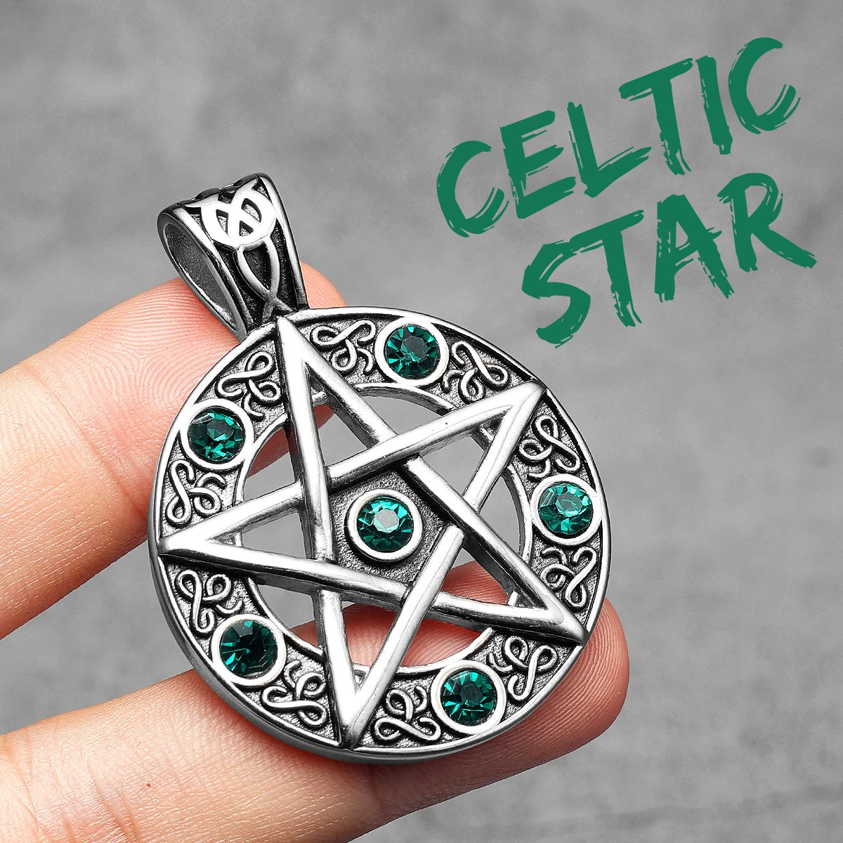 Judaism Seal of Solomon Stainless Steel Men Necklaces Pendant Chain Punk For Women Fashion Jewelry Gifts Wholesale Dropshiping