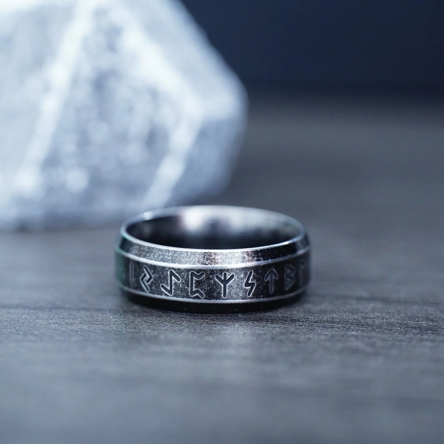 Vintage Odin Norse Viking Celtic Knot Rings For Men Women Fashion Stainless Steel Tree Of life Rings Retro Amulet Rune Jewelry