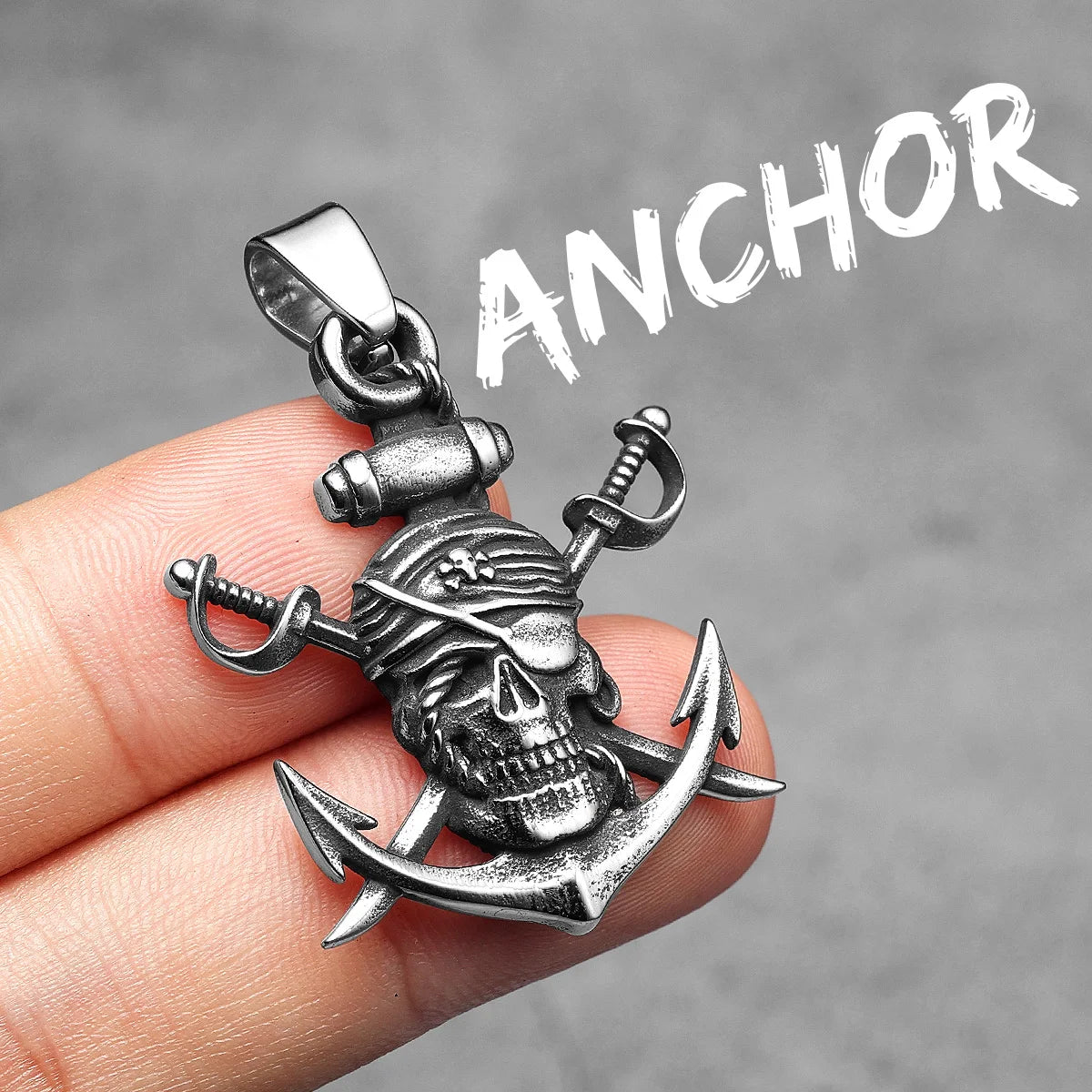 Anchor Sailor Stainless Steel Men Women Necklaces Pendants Chain Vintage Punk Rock Fashion Jewelry Creativity Gift Wholesale
