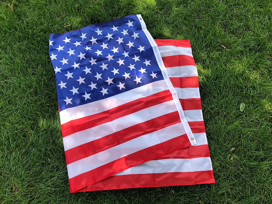 TIKI flag us flag 90X150CM High Quality Double Sided Printed Polyester stars and stripes united states us usa american flag