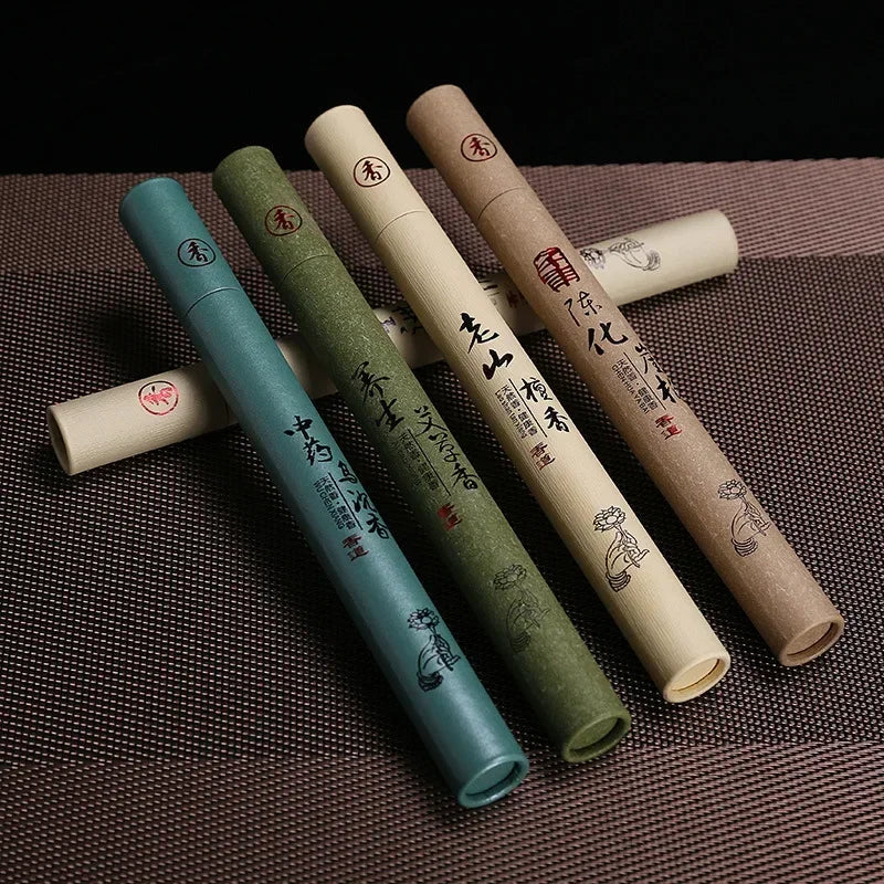 40 Sticks Natural Sandalwood Incense Sleep Chinese Home Incense Sticks Aromatherapy Room Fragrance Buddhist Supplies
