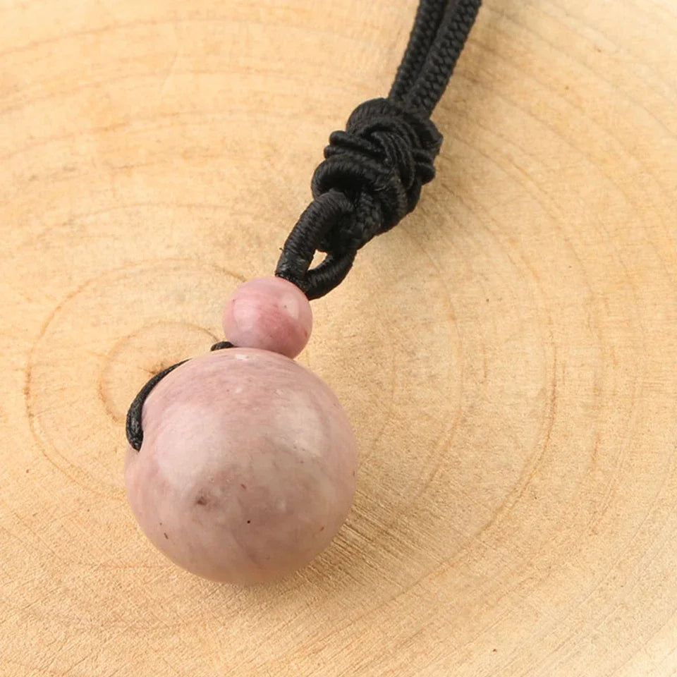 Healing Crystals Necklace Natural Tiger Eye Amethyst Lucky Blessing Protection Chakra Beads Stone Pendant for Women Men