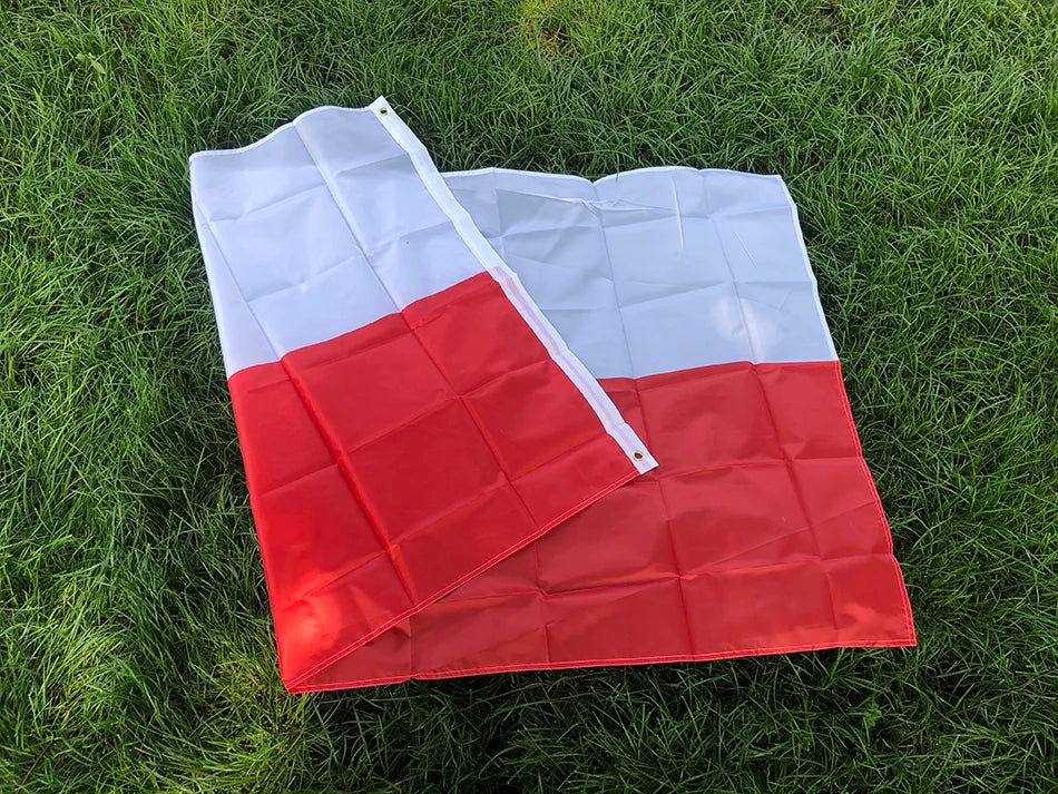 Poland flag  90*150cm hanging polyester Thuringia pl pol poland flag of polish for decoration
