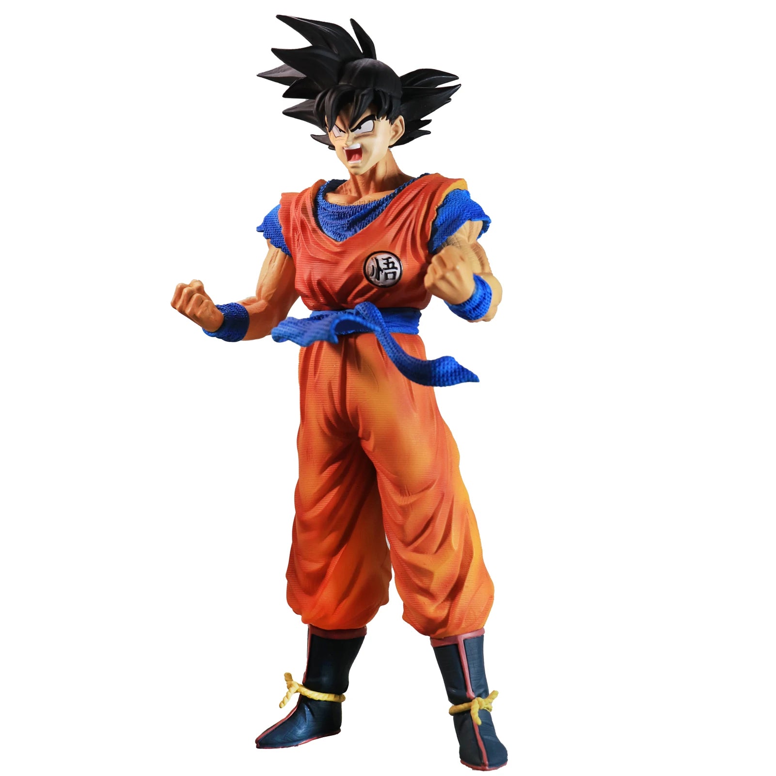 29cm Dragon Ball Z Son Goku Anime Figure Kaioken Action Figurine Pvc Statue Collection Model Decoration Ornaments Toys Gift Single character 29cm