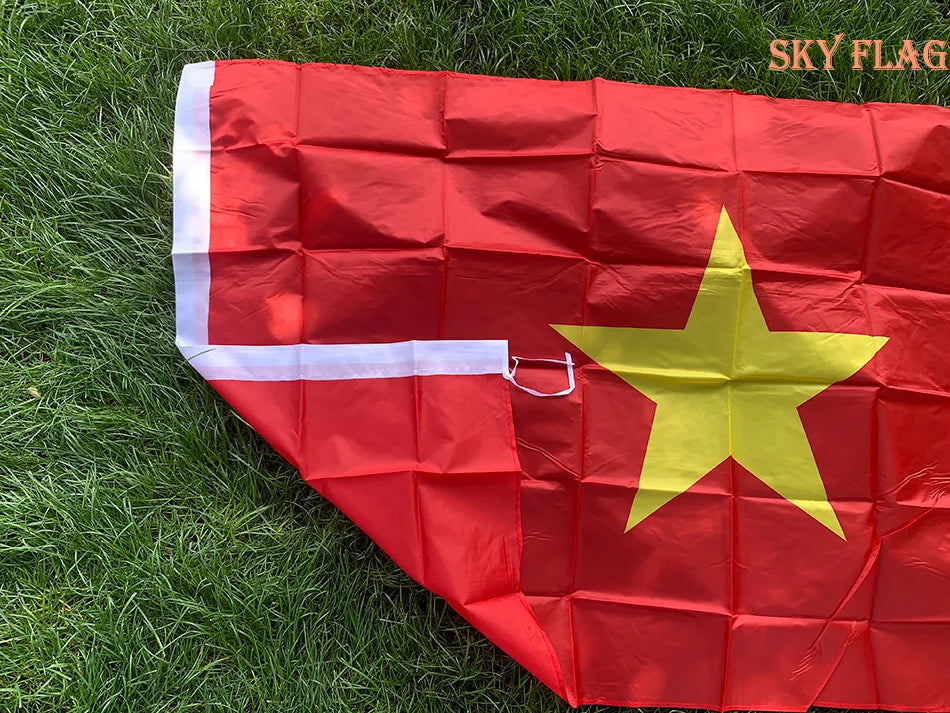 SKY FLAG Vietnam Flag 3x5ft 90x150cm polyester double side printed Vietnam Country flag National flag