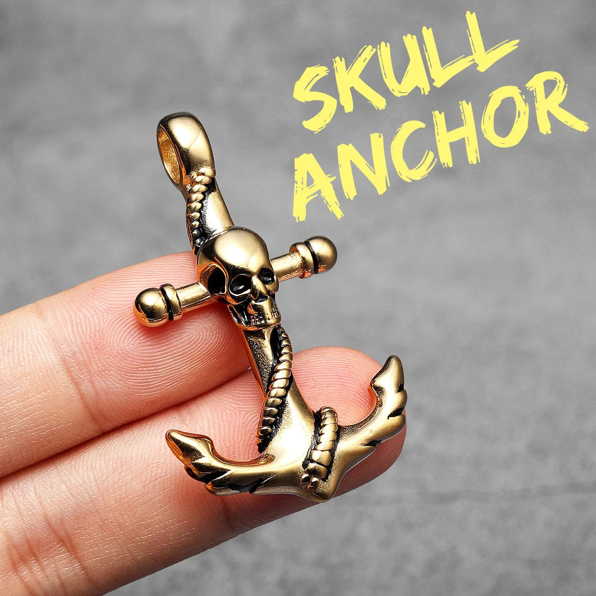 Anchor Sailor Stainless Steel Men Women Necklaces Pendants Chain Vintage Punk Rock Fashion Jewelry Creativity Gift Wholesale
