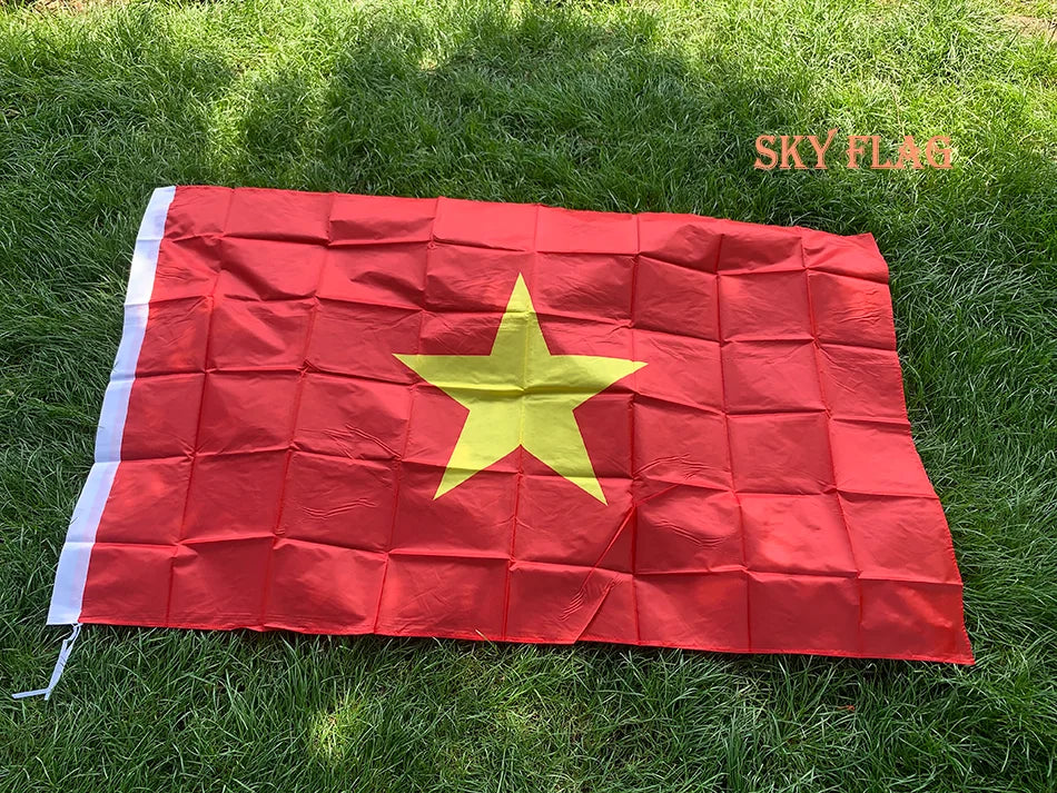 SKY FLAG Vietnam Flag 3x5ft 90x150cm polyester double side printed Vietnam Country flag National flag