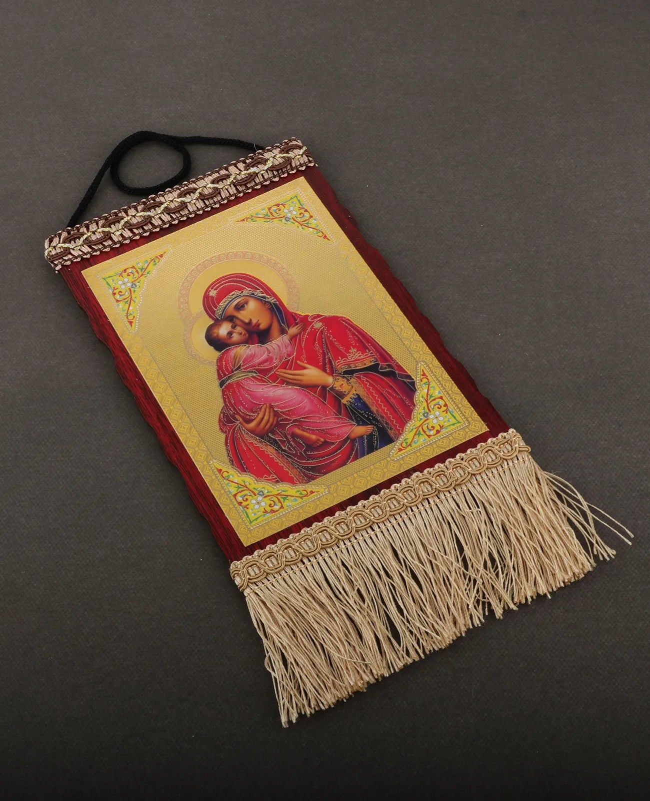 Jesus Christ The Teacher Tassel Hanging Home Wall Decoration Christian Holy Family Virgin Mary Icon Church Ornament Accessories