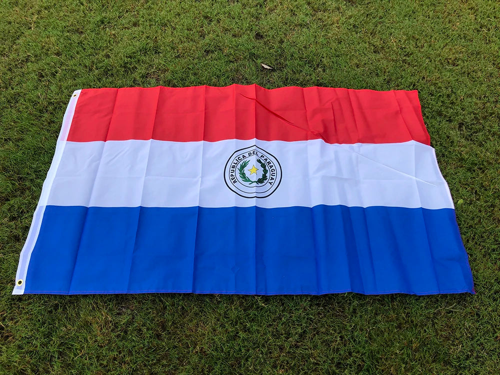 SKY FLAG Latin America the Republic of Paraguay flag 90x150cm PY PRY The Republic of Paraguay flag Banner For Decoration