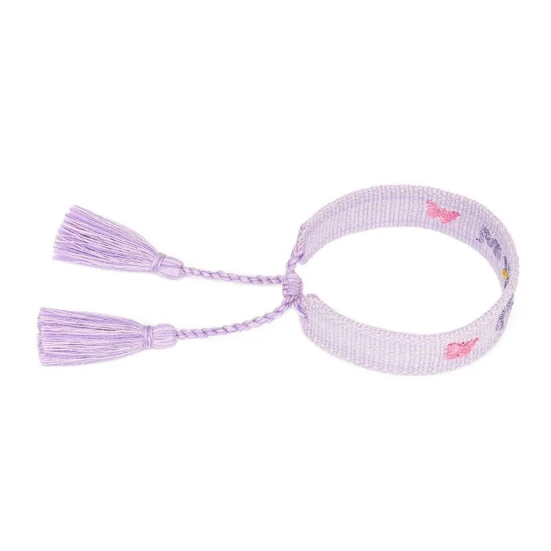 I LOVE YOU MOM, Tassel Handcrafted Beaded Bracelet, 18k Gold Heart, Perfect for Mother's Day, Birthday, or Gratitude Gifts