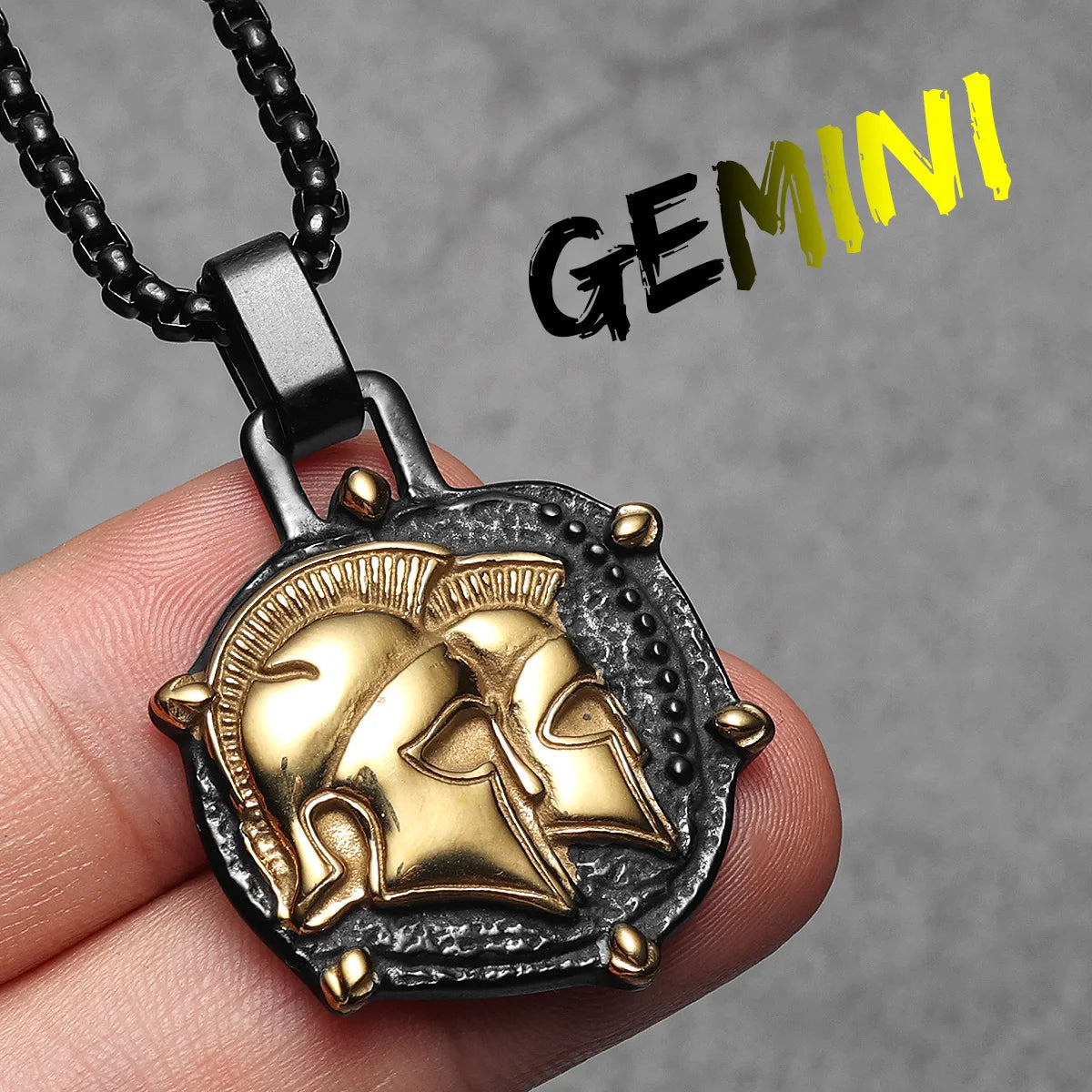 Twelve Constellations Stainless Steel Man Necklaces Pendant Chain Couple Gifts Women Fashion Jewelry Gifts Wholesale Dropshiping