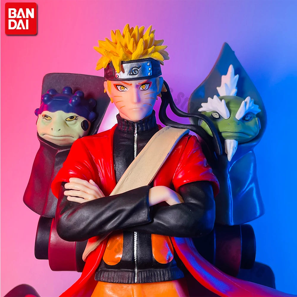 Hot Uzumaki Naruto Naruto Sage Action Anime Figures PVC Toys Shippuden Collector Figurine Brinquedos Model Doll Figure