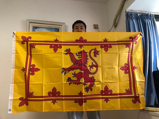 SKY FLAG 3x5Fts 90X150cm Royal Lion Rampant Scotland Flag high quality polyester hanging flag banner for decoration