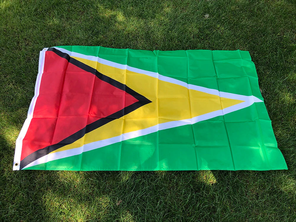 SKY FLAG Guyana Flag 90*150CM high quality polyester hanging GUY GY Cooperative Republic of Guyana Flag for Decoration