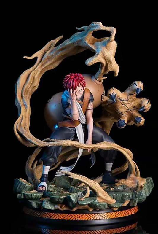 1/6 NARUTO Shippuden Gaara Kazekage Anime Statue Action Figure Collection Model Kids Children Toy Gift 25cm with retail box