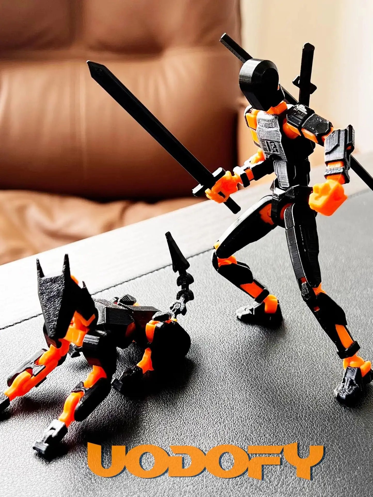 ﻿ (Assembly Completed) T13 Action Figure Set, 3D Printed Toys Robo 13 Action Figure,Dummy 13 Titan 13 Action Figure