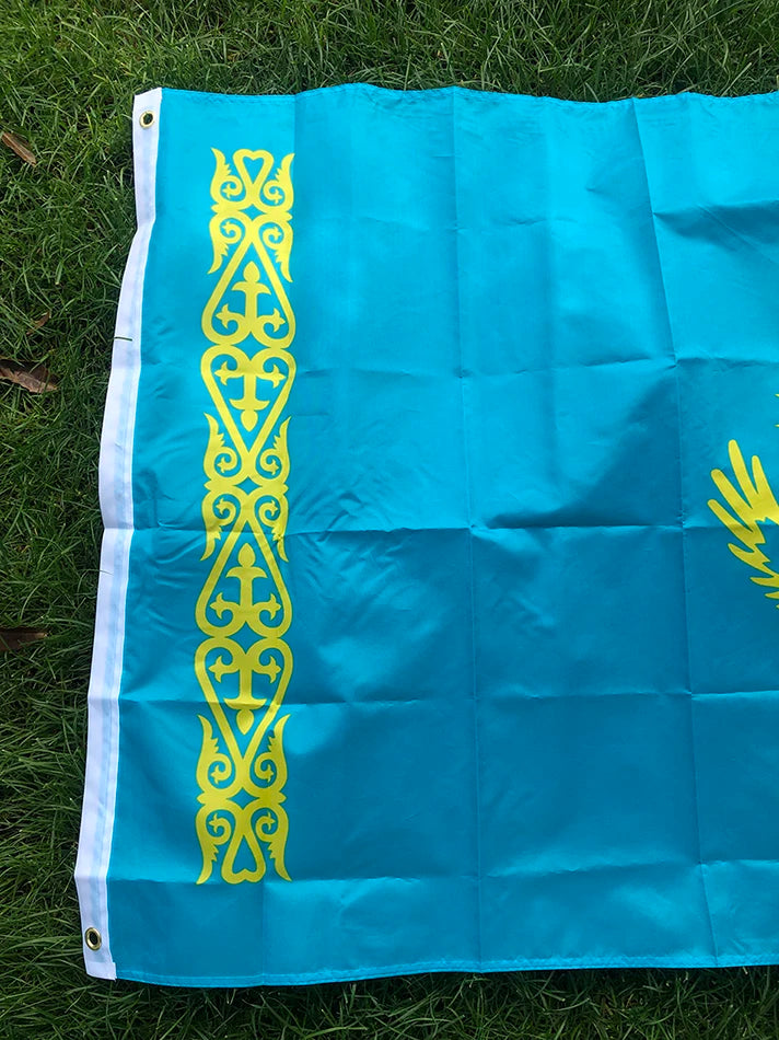 SKY FLAG 90x150cm Kazakhstan Flag parade festival banner flag office activities home decoration