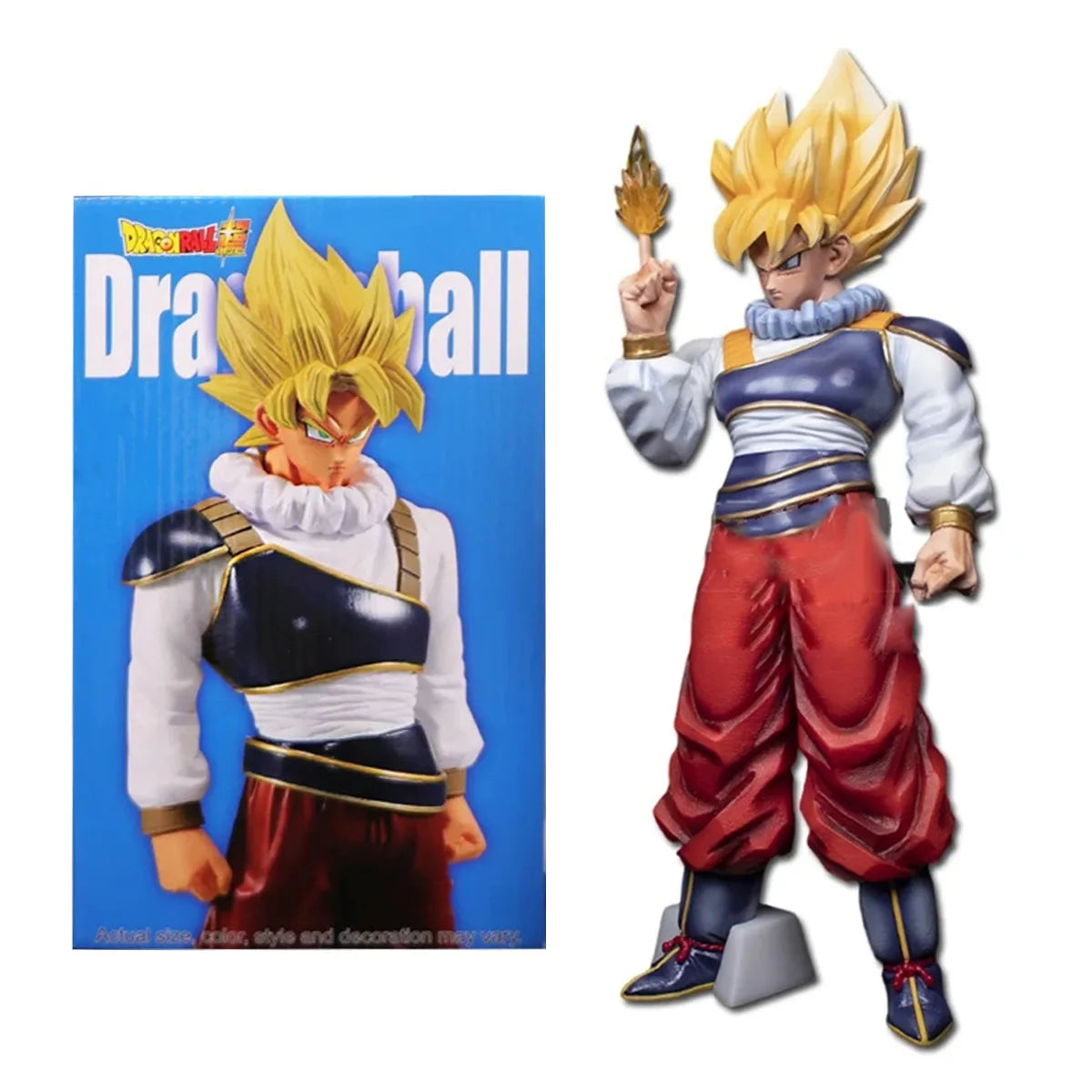 23CM Anime Dragon Ball LC Space Suit Son Goku Super Saiyan The Legend of Fierce Fighting Action Figure Toy Accessories Gift