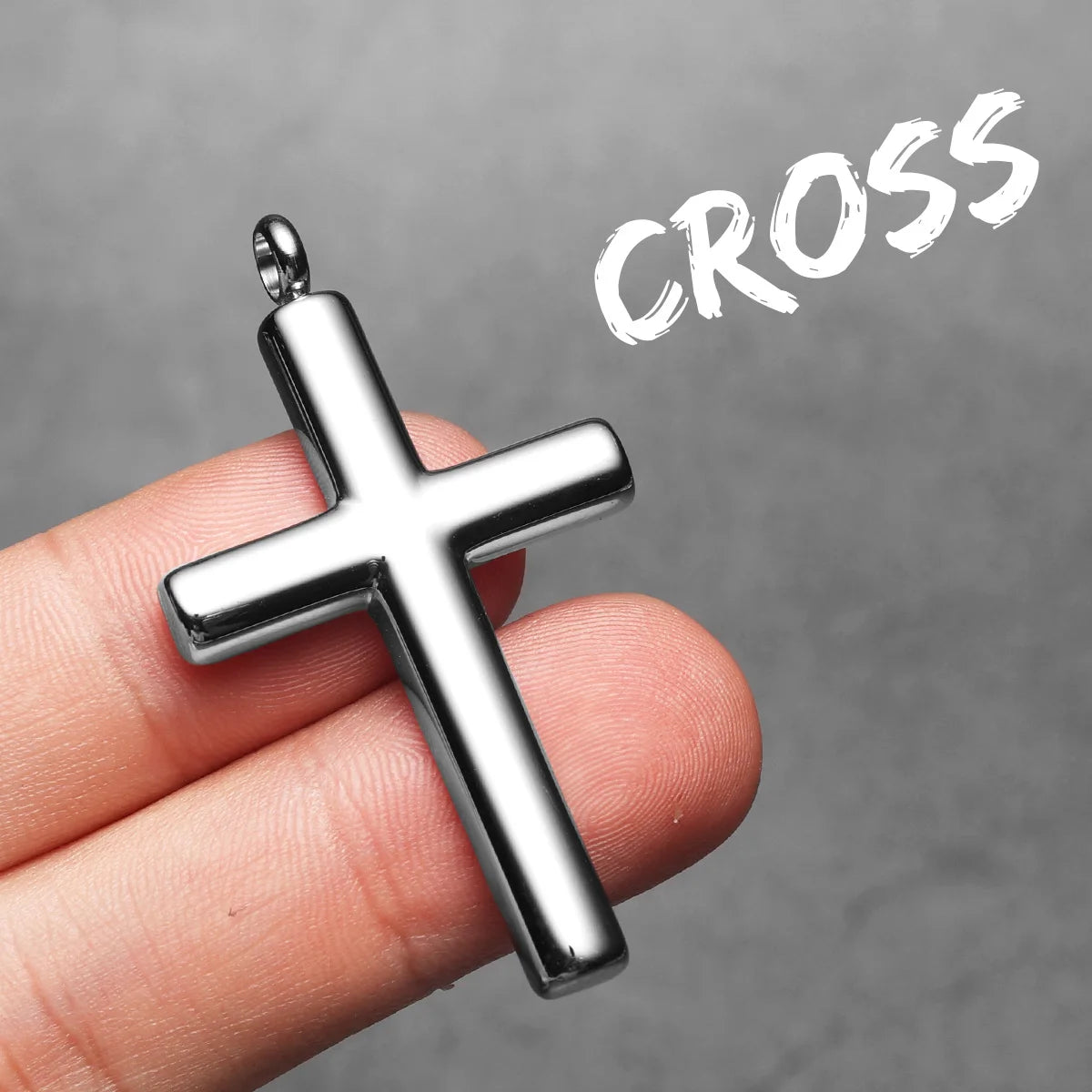 Minimalism Retro Cross Amulet Stainless Steel Men Necklaces Pendant Chain Punk Women Fashion Jewelry Gift Wholesale Dropshiping