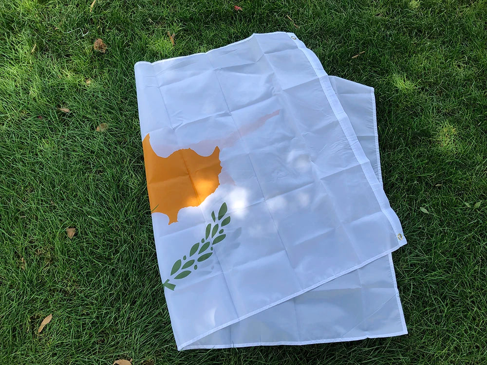 SKY FLAG Cyprus flag 90*150cm polyester Hanging Cyprus National flag banner