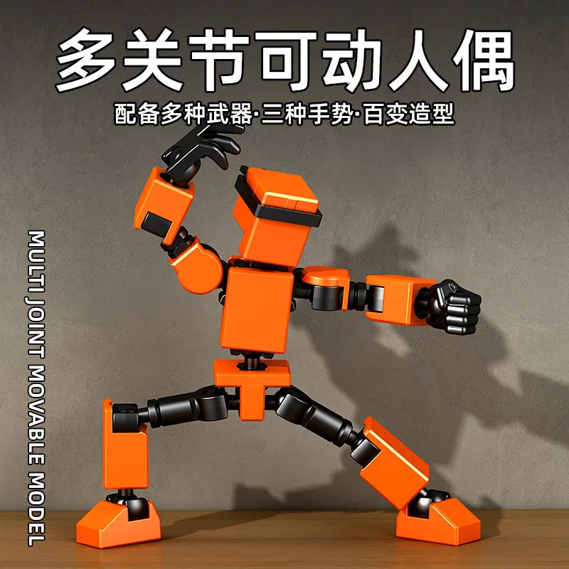 Creative Multi-Jointed Movable Shapeshift Robot 3.0 3D Printed Mannequin Dummy Action Model Doll Toy Kid Christmas Decora Gift